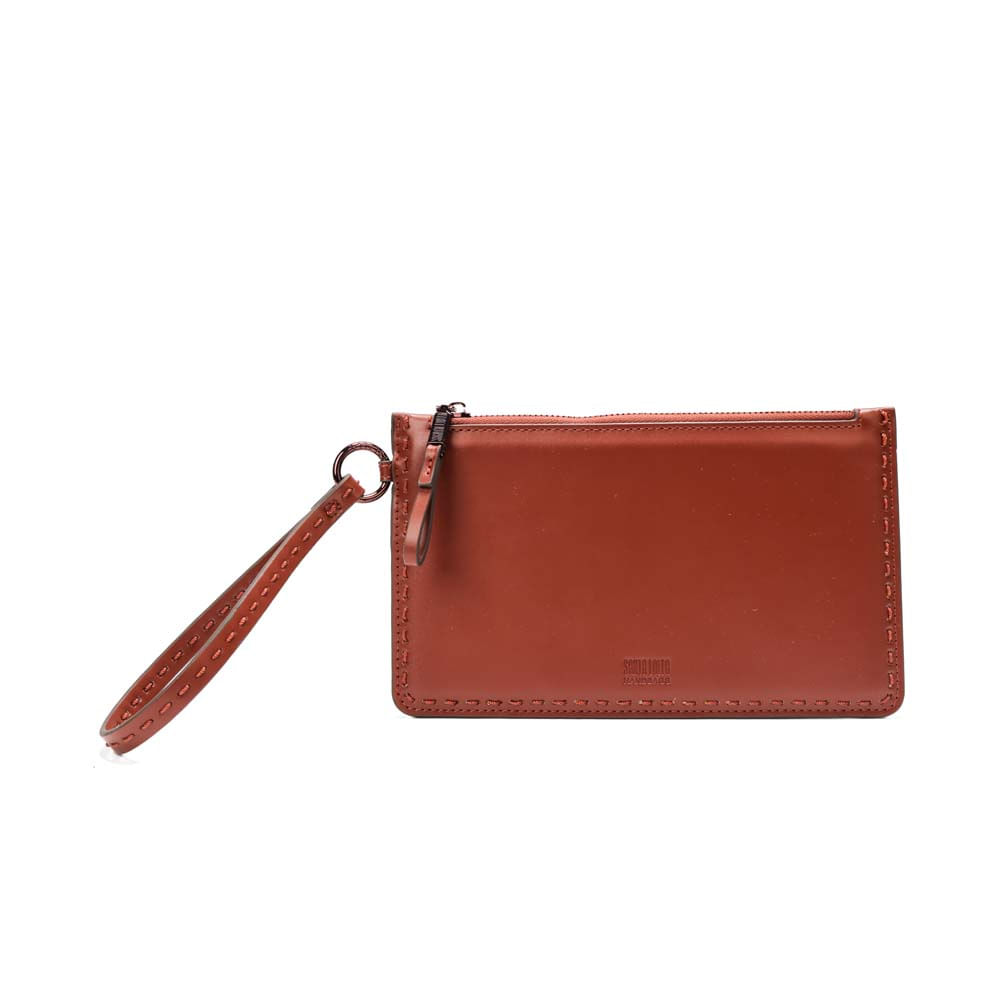 Clutch Soft Roxo Berry Alça De Mão - Santa Lolla