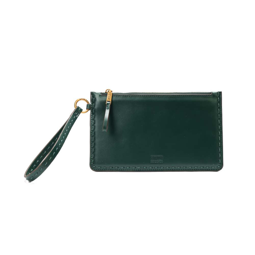Clutch Soft Verde Turmalina Alça De Mão - Santa Lolla