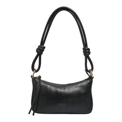 Bolsa P Couro Floater Preto