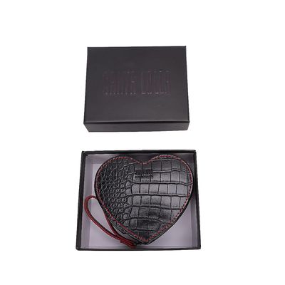 Porta Joias Material Croco Preto 2