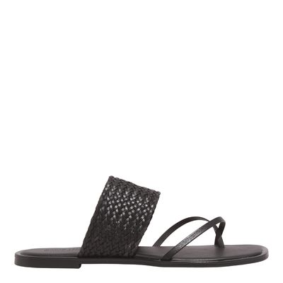 Rasteira Trança Preto