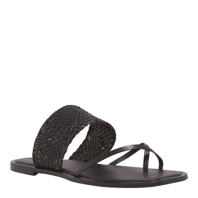 Rasteira Trança Preto