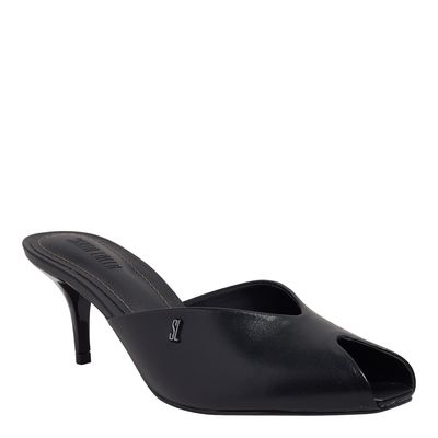 Mule Couro Nobre Soft Preto 2