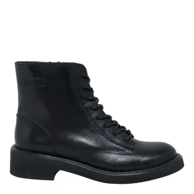Bota Couro Confort Preto