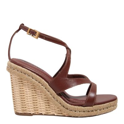 Espadrille Couro Confort Terracota