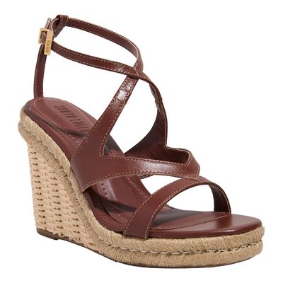 Espadrille Couro Confort Terracota