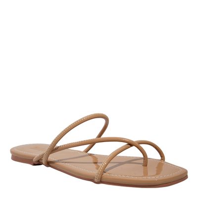 Rasteira Verniz Anzeli Palha