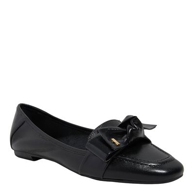 Mocassim Couro Confort Preto