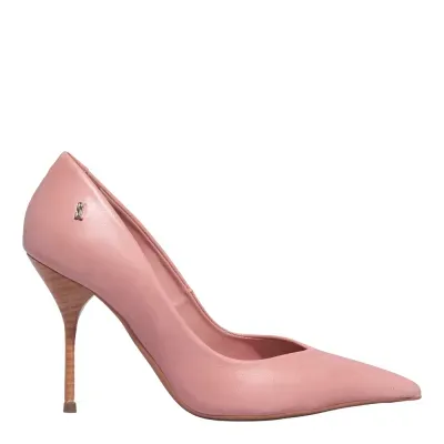 Scarpin Couro Confort Dusty Rose