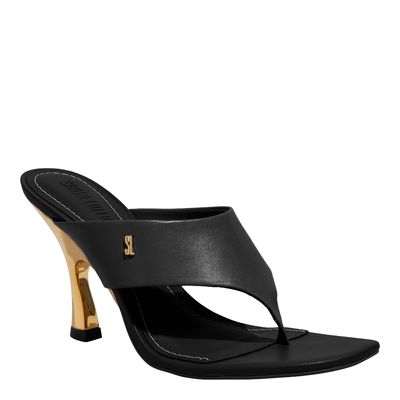 Mule Couro Nobre Soft Preto