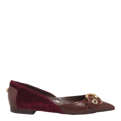 Sapatilha Couro Confort Dark Cocoa