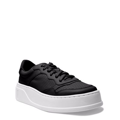 Tenis Couro Confort Preto