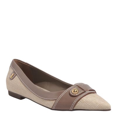 Sapatilha Linho Copacabana Areia 2