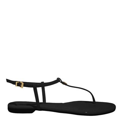 Rasteira Verniz Anzeli Preto