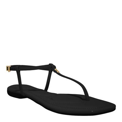 Rasteira Verniz Anzeli Preto