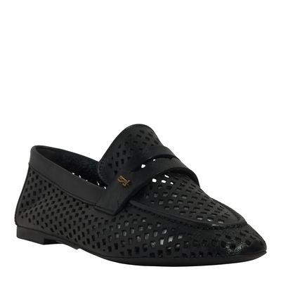 Mocassim Couro Confort Preto