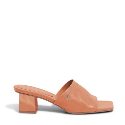 Mule Couro Nobre Soft Safari