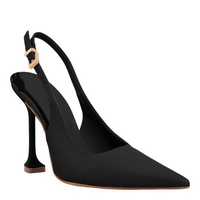 Scarpin Couro Premium Preto