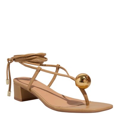 Sandalia Napa Soft Palha