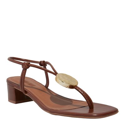 Sandalia Napa Pu Whisky