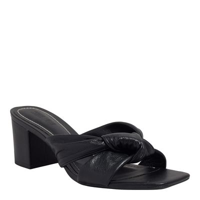 Mule Couro Nobre Soft Preto