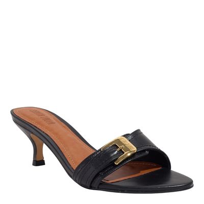 Mule Couro Nobre Soft Preto 2