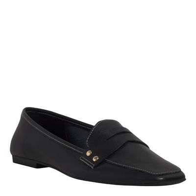 Mocassim Couro Nobre Soft Preto