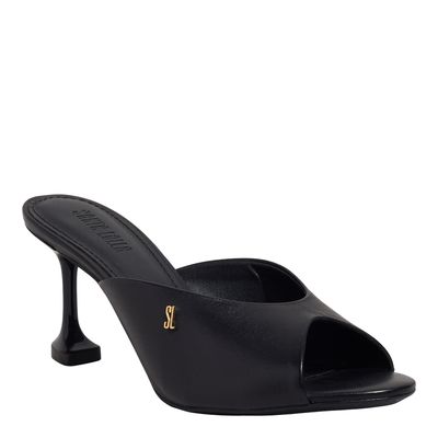 Mule Couro Pelica Soft Preto