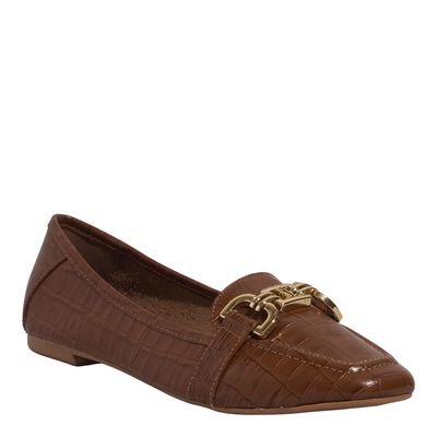 Mocassim Croco Italiano Safari