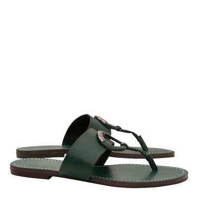 Rasteira Dedo Argola Verde