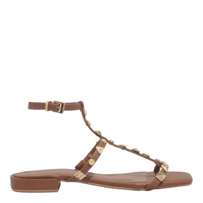 Rasteira Napa Soft Caramelo