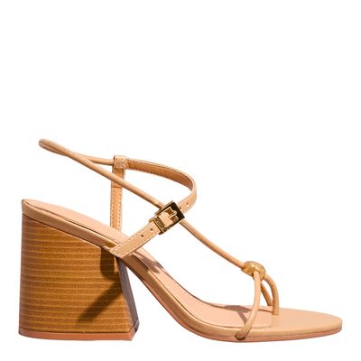 Sandália Napa Soft Palha