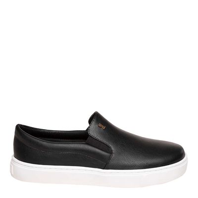 Tênis Slip On Basic Preto