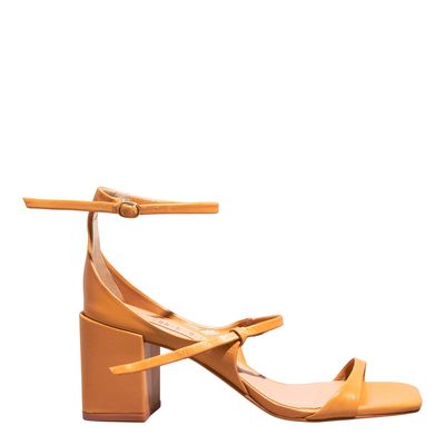 Sandália Couro Confort Bege Egido