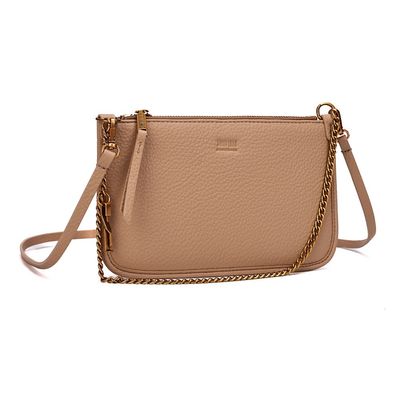 Clutch Material Floater Bege