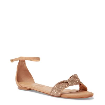 Rasteira Camurça Capri Palha