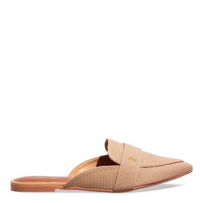 Mule Linho Copacabana Bege Egido