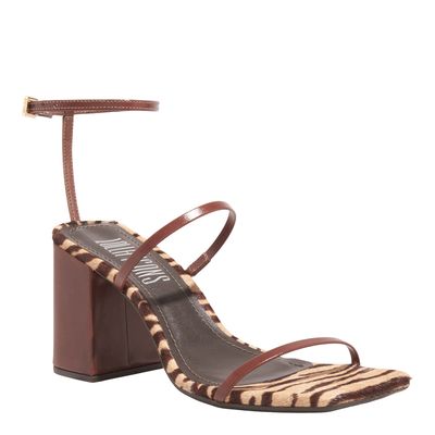 Sandalia Couro Confort Terracota