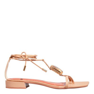 Rasteira Napa Soft Palha