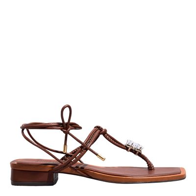 Rasteira Napa Soft Terra