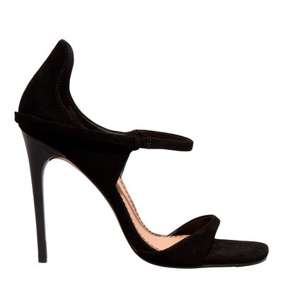 Sandália Couro Camurça Premium Preto