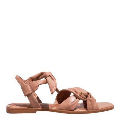 Rasteira Couro Nobre Soft Mocha