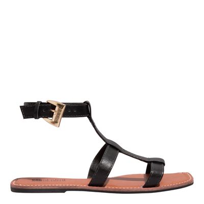 Rasteira Couro Nobre Soft Preto