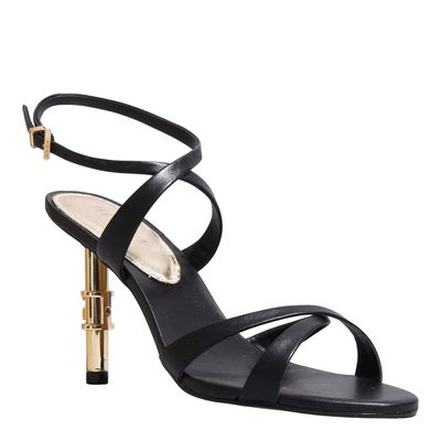 Sandália Couro Confort Preto