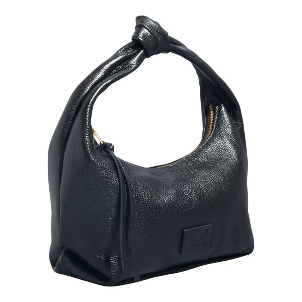 Bolsa M Couro Floater Preto
