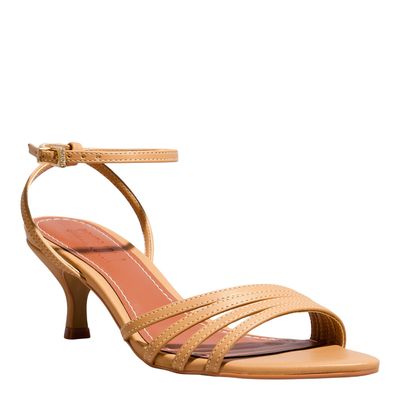 Sandália Napa Soft Palha