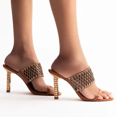 Mule Couro Confort Safari