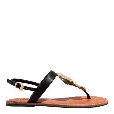 Rasteira Napa Soft Preto