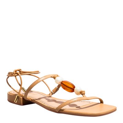 Rasteira Napa Soft Palha