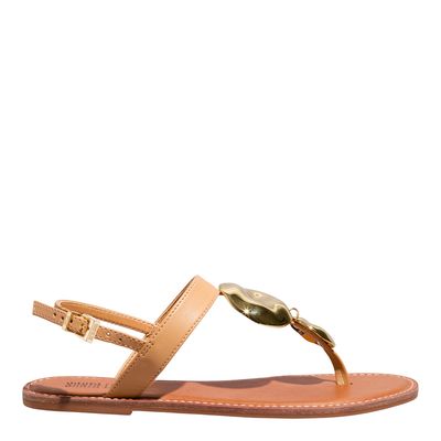 Rasteira Napa Soft Palha